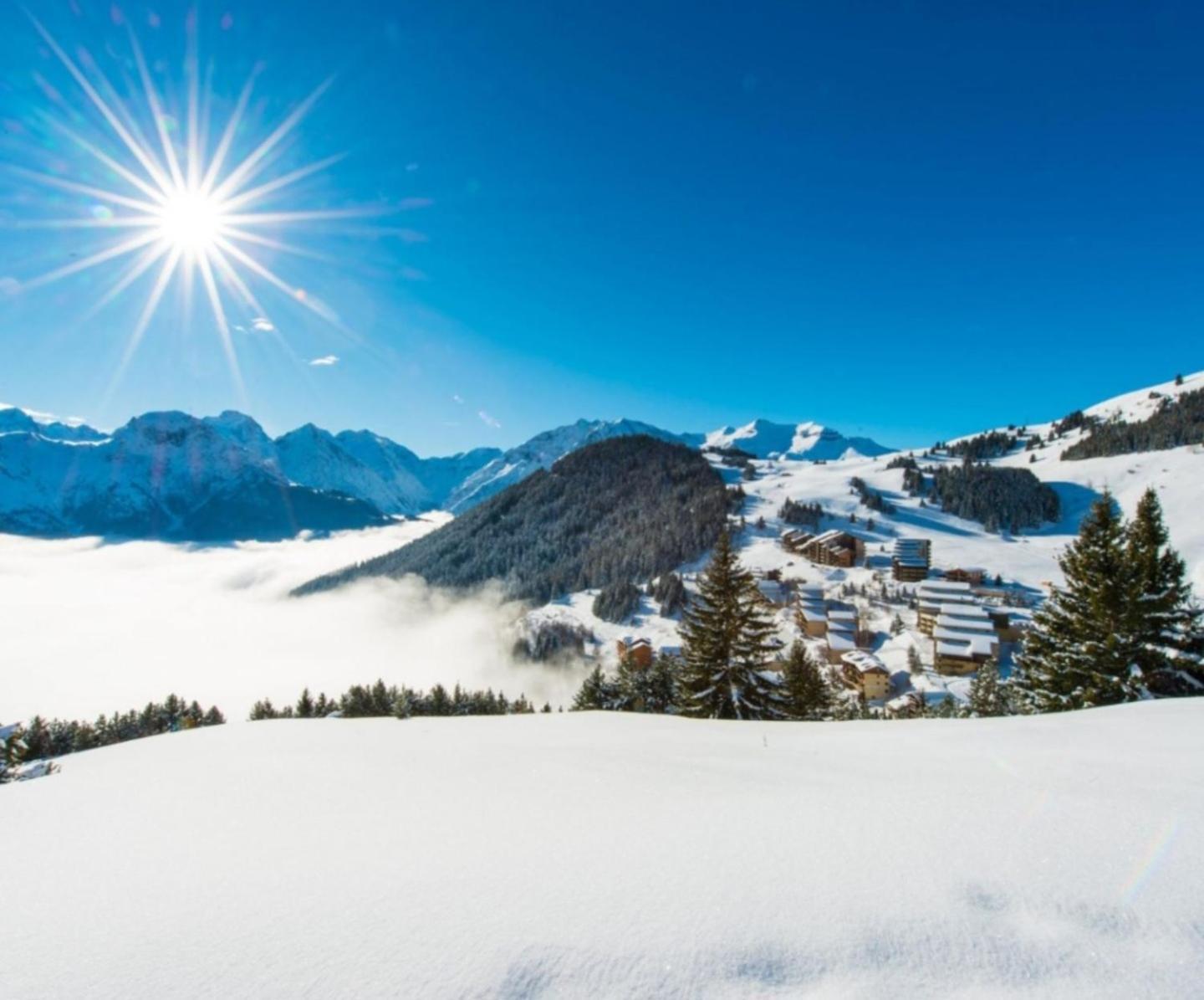 Appartamento Auris Les Gentianes Station Alpe Huez Esterno foto