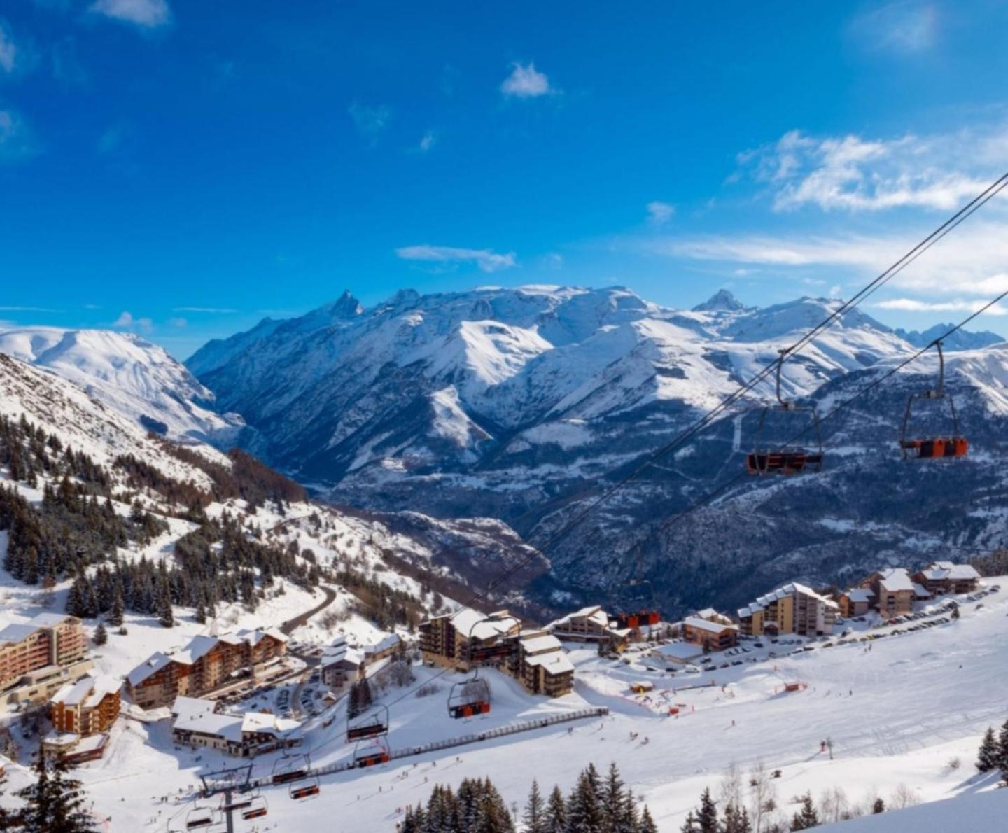 Appartamento Auris Les Gentianes Station Alpe Huez Esterno foto